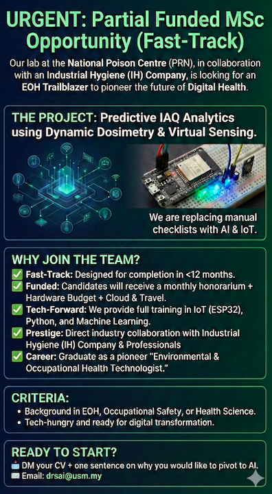 Smart IAQ Sensor Architecture Diagram
